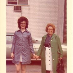 Jeanne and Gussie circa 1970