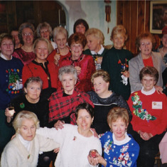Jeanne with Forest Falls Garden Club early 2000s