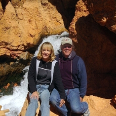 Jeanne and Scott at Cascade Falls