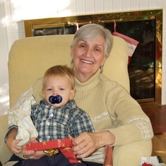 With grandson Adam - 2007