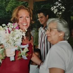Jeannie & Grandma at her wedding