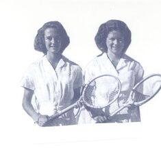 Jean & Desdy - The Bishops High School tennis team