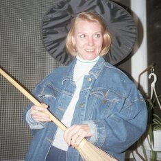 Sarah on Halloween 1993