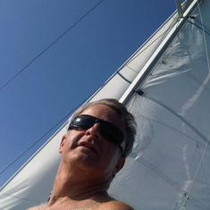 Jeff sailing