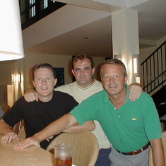Jeff in Curacao while he was doing contract marketing projects for a internet company in August 01