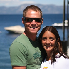 Jeff and Jen, Lake Tahoe 2009