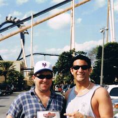 Jeff and Scott at Busch Gardens