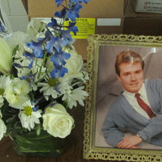 High School Jeffrey with Flowers