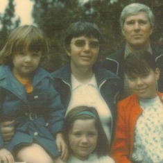 The Slatten family 1974