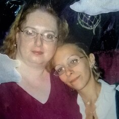 Jenn and Carissa 2003