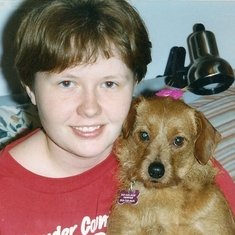 Jennie and her Mollygirl
Knoxville, TN 1997