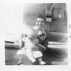 Grandma Esther and Ann May 1955
