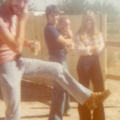 Art, Kay, Jeremy and Chris 1978