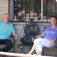 Many hours spent sitting on front porch  on Shumaker St Tucson, AZ