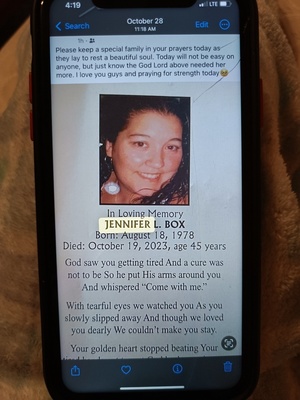 Jennifer L Box