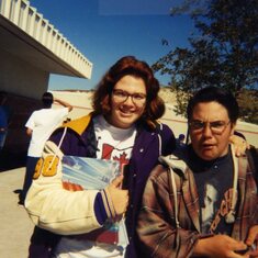 Jen and Kenny, Valencia High School, Valencia, CA. 1995