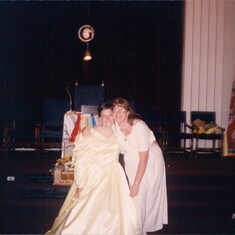 Jenny and I at my Rainbow Installation Sept 1994