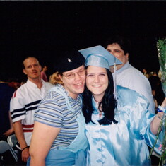 Jen and I at my graduation from High School