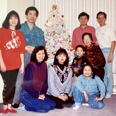Christmas 1992 at Gloria & Stanley’s home in Toronto