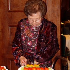 86th Birthday Dinner ~ 2009