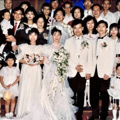Eliza & Wai Kim's wedding - 1988