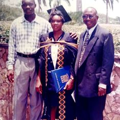 @ Seloame's Graduation Legon 1996