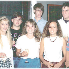 Jeremy, Jordan, Josh, Marthe, Alex, Jennipher, Chris, Baldwin, Ryan, May 1992