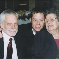 Bruce, Jeremy and Grandma.