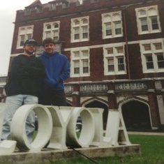Jeremy and I were Loyola boys.