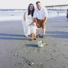 Mr. and Mrs. Saddler and Liam, Ocean Isle Beach, NC, May 18th, 2017