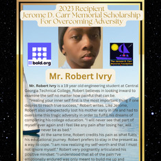 2023: Robert Ivry of Macon, Georgia