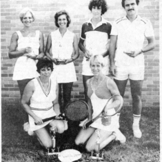 Mom's tennis picture