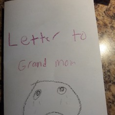Letter to grandmom cover