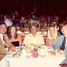 Dinner out with some of Mom's family - Uncle Bill and Aunt Alice Colston, and Uncle Jim Binger