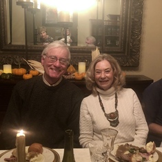 We enjoyed Lois and Jerry’s company at many Thanksgivings at our home. This was 2018. 