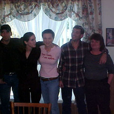 Jerry, Angla, Tracy, Toby, & momma