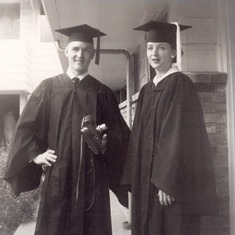 OSU graduation June 1958, their apartment