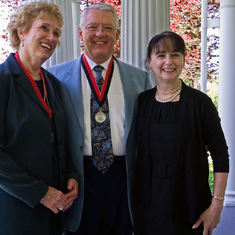 SOU President's Medal with President Mary Cullinan