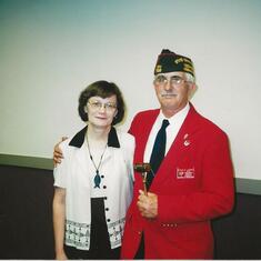 Jerry, VFW State Commander 2003