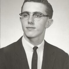 Jerry's high school graduation, 1965