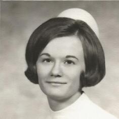 Graduation from nursing school, 1969