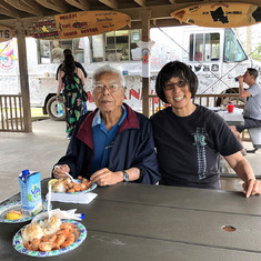Jennifer with your dear friend Osamu Murata in Oahu, March 2018