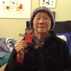 Mom with Flat Kyle school project 1/13/2013