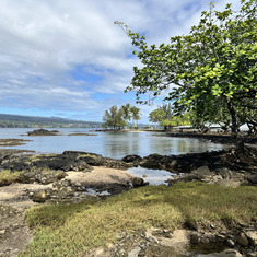 View of Coconut Island @ Liliuokalani Gardens