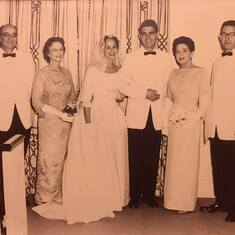 Wedding day... June 5, 1964 at the First Baptist Church in Greenville, SC