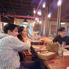 February 20, 2022, at Druthers Brewing Company. Ji's birthday party