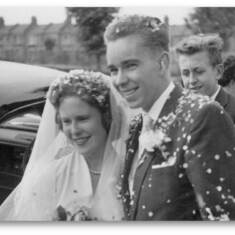 Wedding in London - August 31, 1957