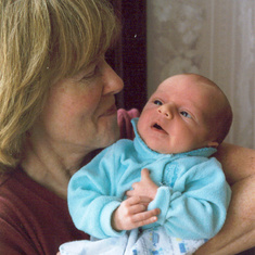 With grandson Joel 2003