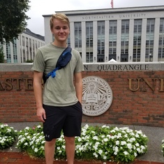 Joel a freshman at Northeastern University in Boston