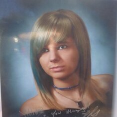 Bret Michaels signed her memorial picture